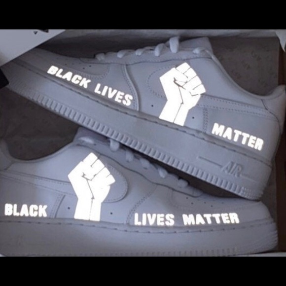 Nike Other - Nike AF1 BLM custom